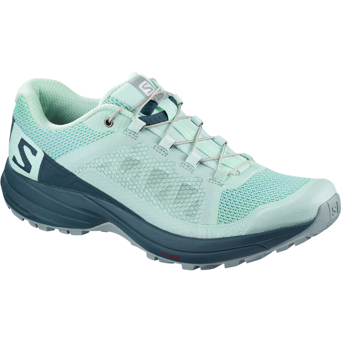 Salomon Israel XA ELEVATE W - Womens Trail Running Shoes - Turquoise/Deep Turquoise (HCQZ-74826)